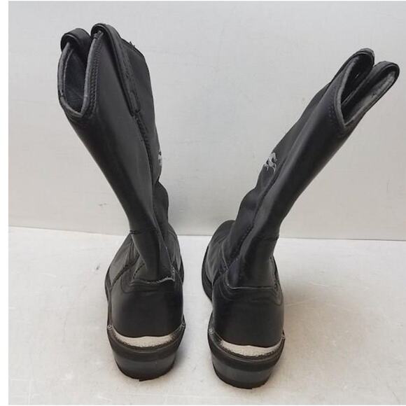 Vintage HARLEY-DAVIDSON Western Style Leather Boots-Size 6.5 - Picture 2 of 5